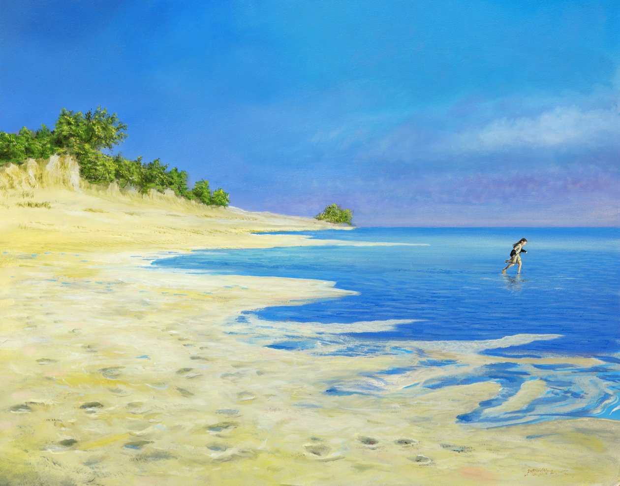 Beach Walk by Silvian Sternhagel