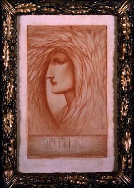 Delphike by Simeon Solomon