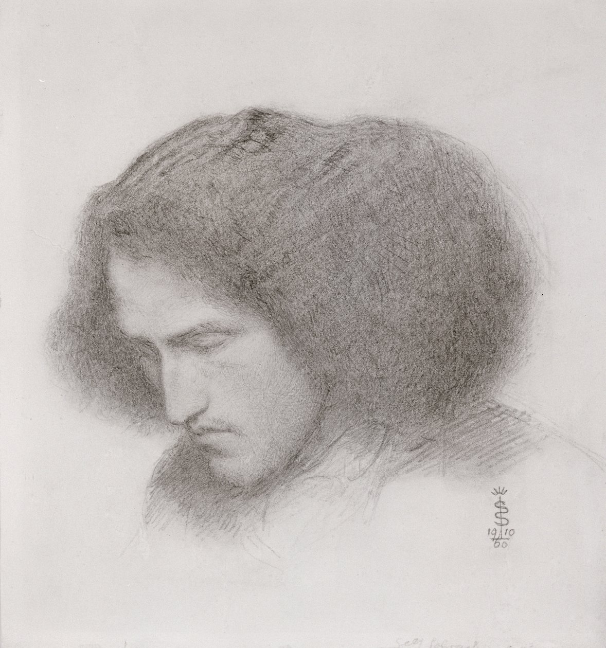 Self Portrait by Simeon Solomon
