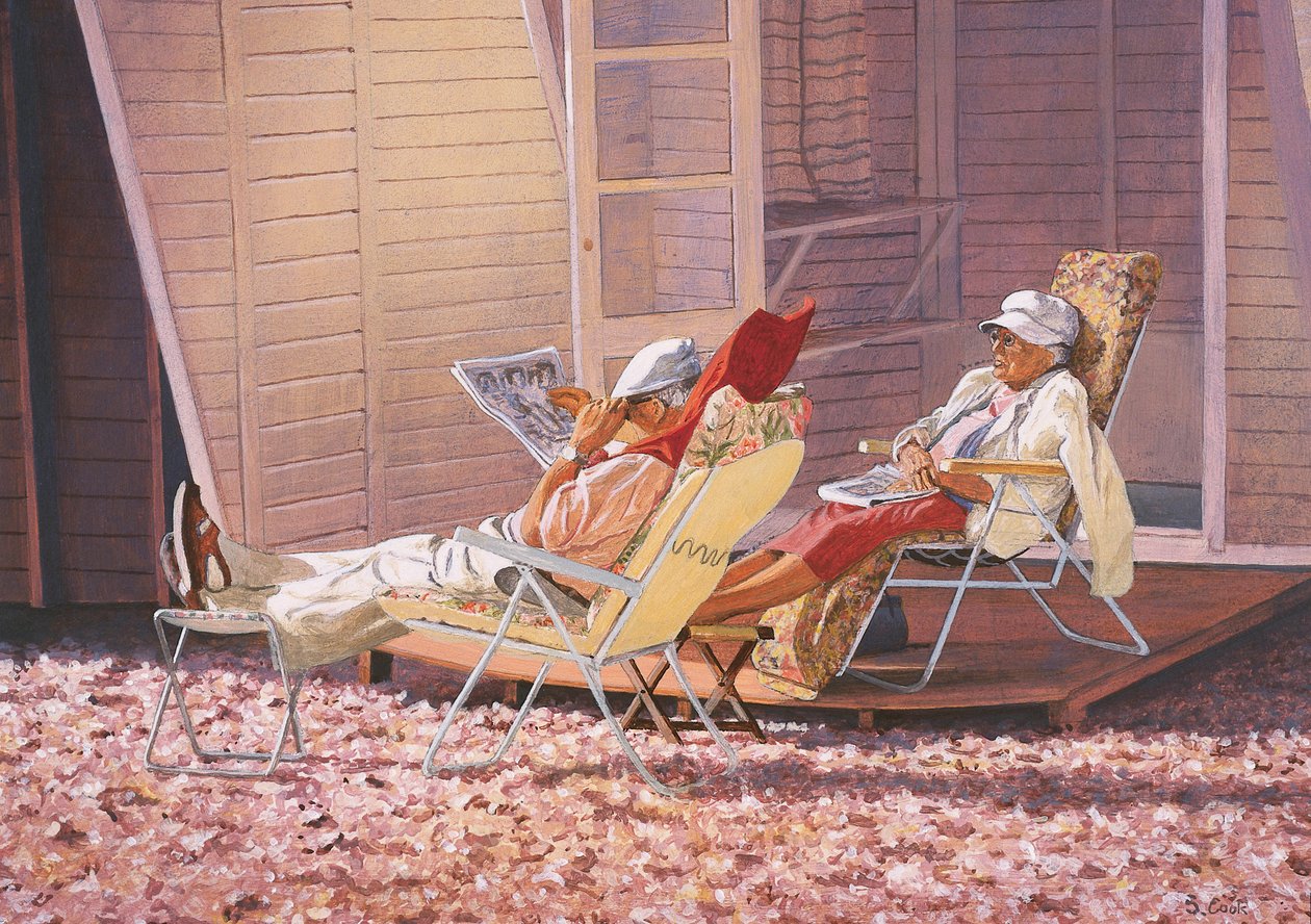 Evening Rest by Simon Cook