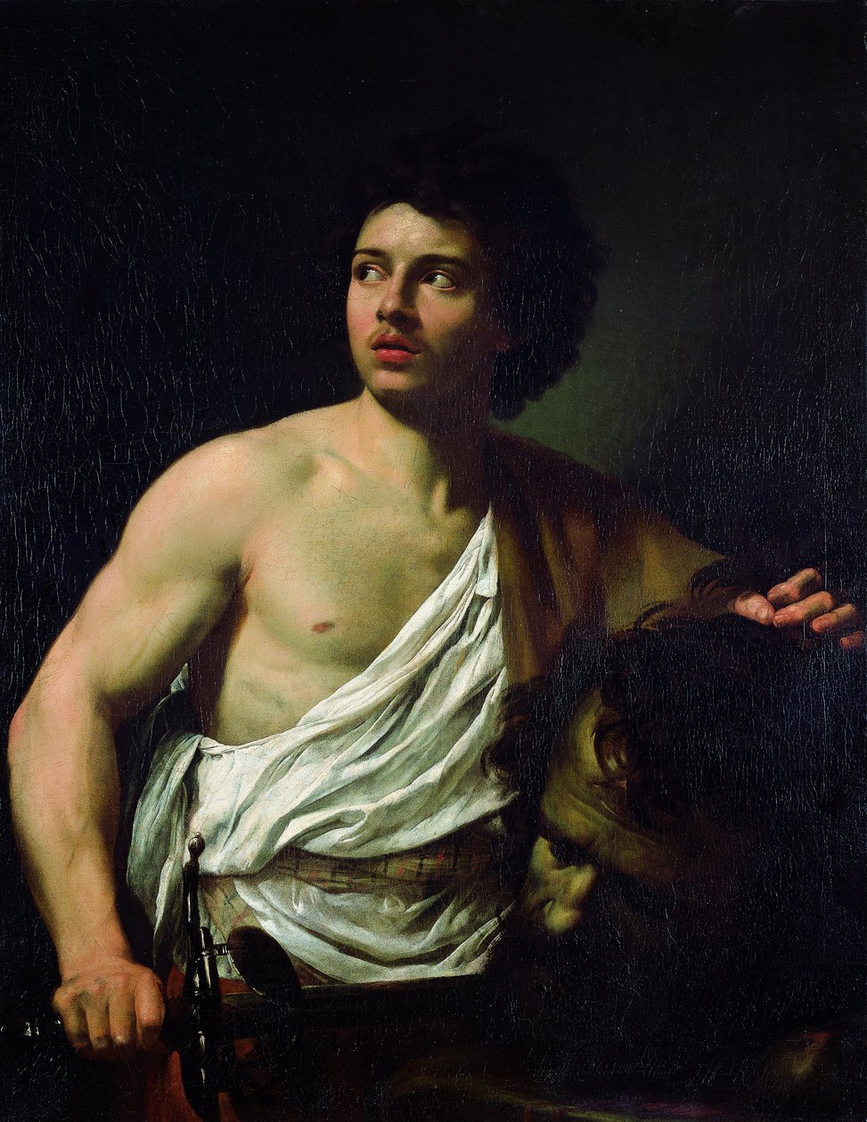 David with the Head of Goliath by Simon Vouet
