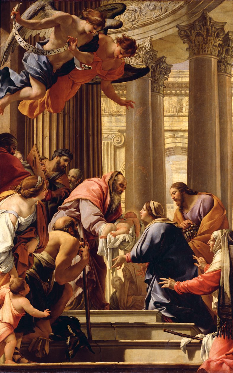 Presentation in the Temple by Simon Vouet