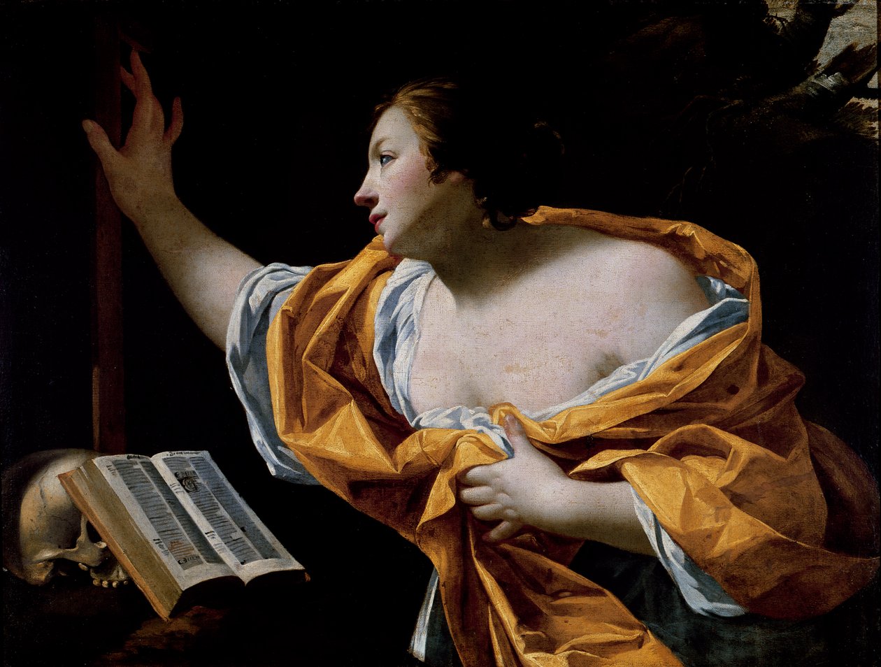 The Penitent Magdalene by Simon Vouet
