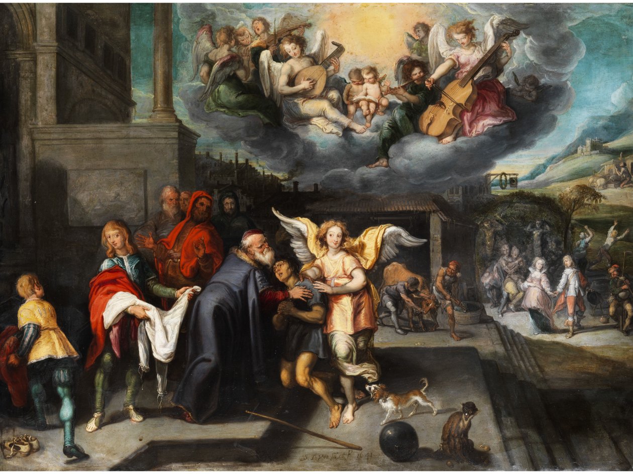 Return of the Prodigal Son by Simon de Vos