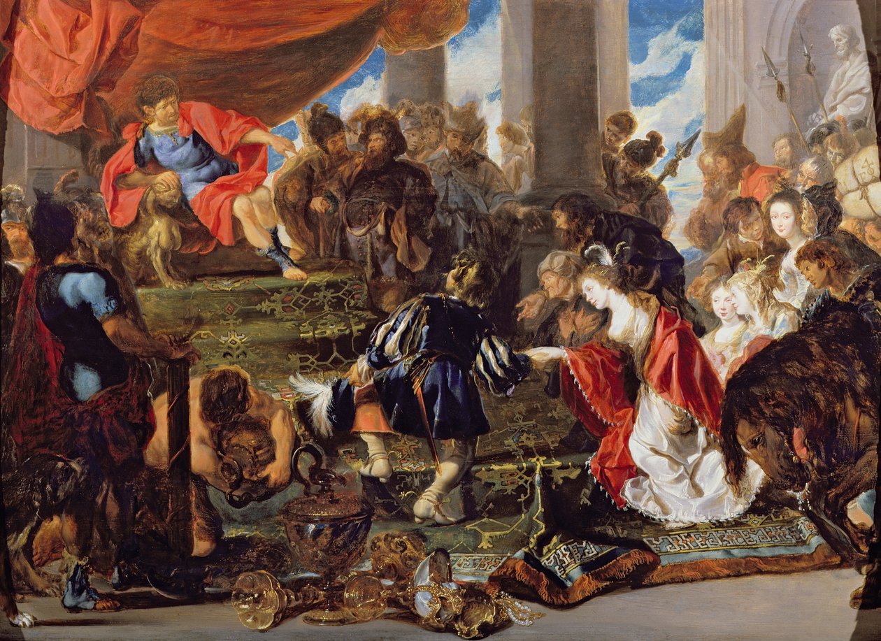 The Continence of Scipio by Simon de Vos