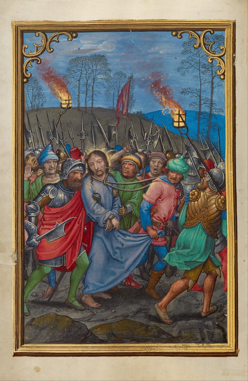 The Arrest of Christ by Simon Bening