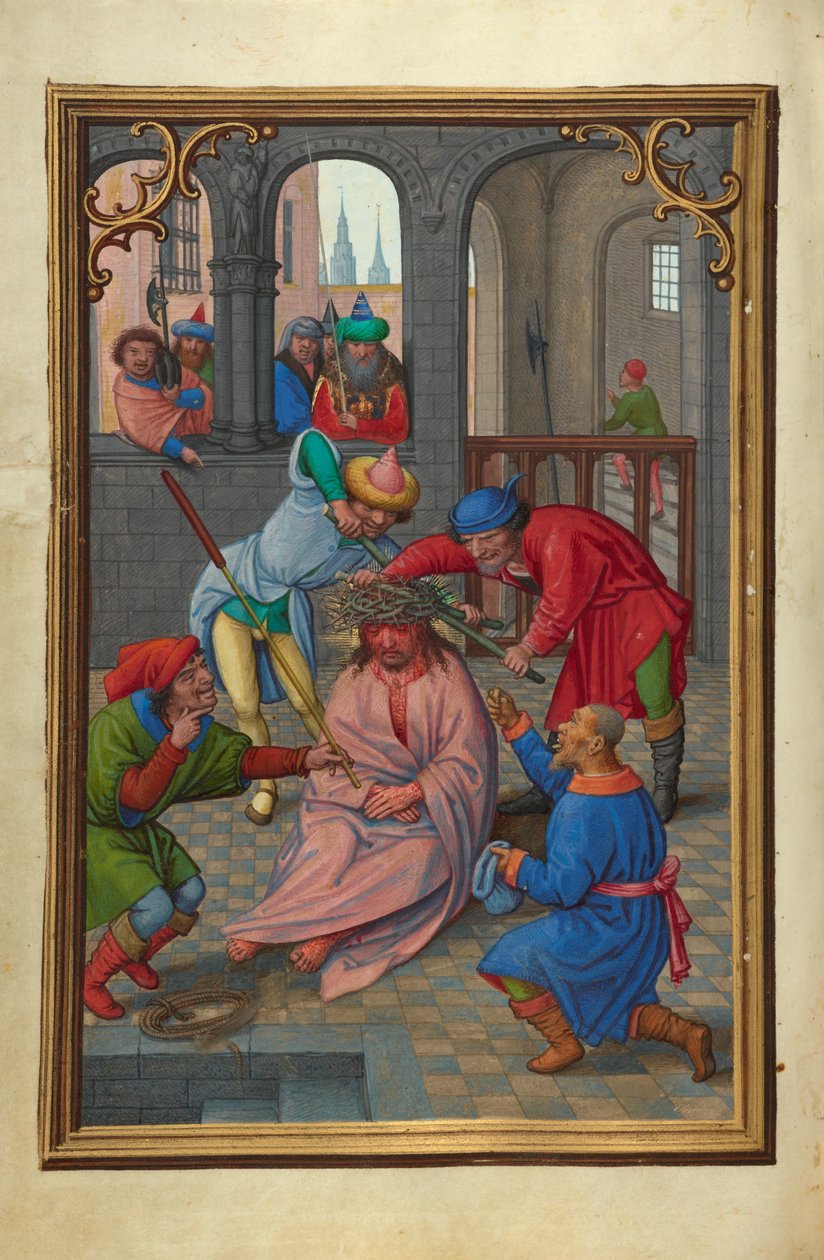 The Crowning with Thorns by Simon Bening