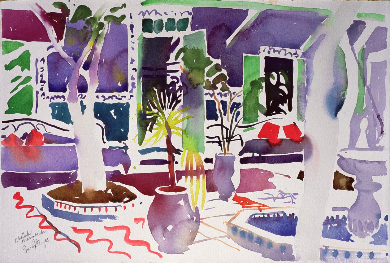Chellah Marrakech by Simon Fletcher