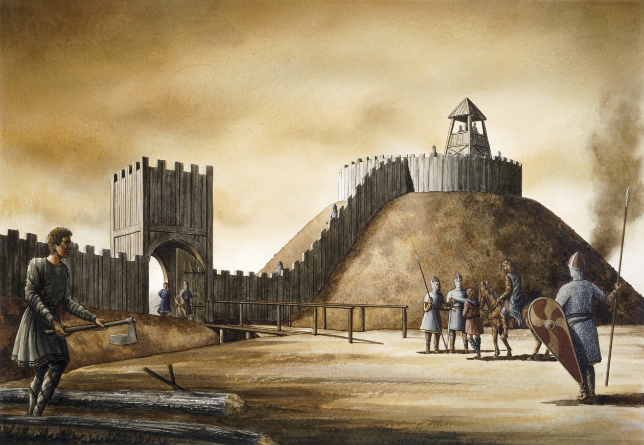Pickering Castle by Simon Hayfield