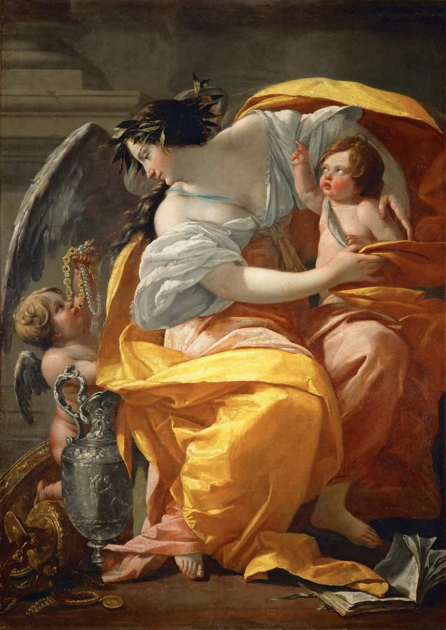 Allegory of Wealth by Simon Vouet