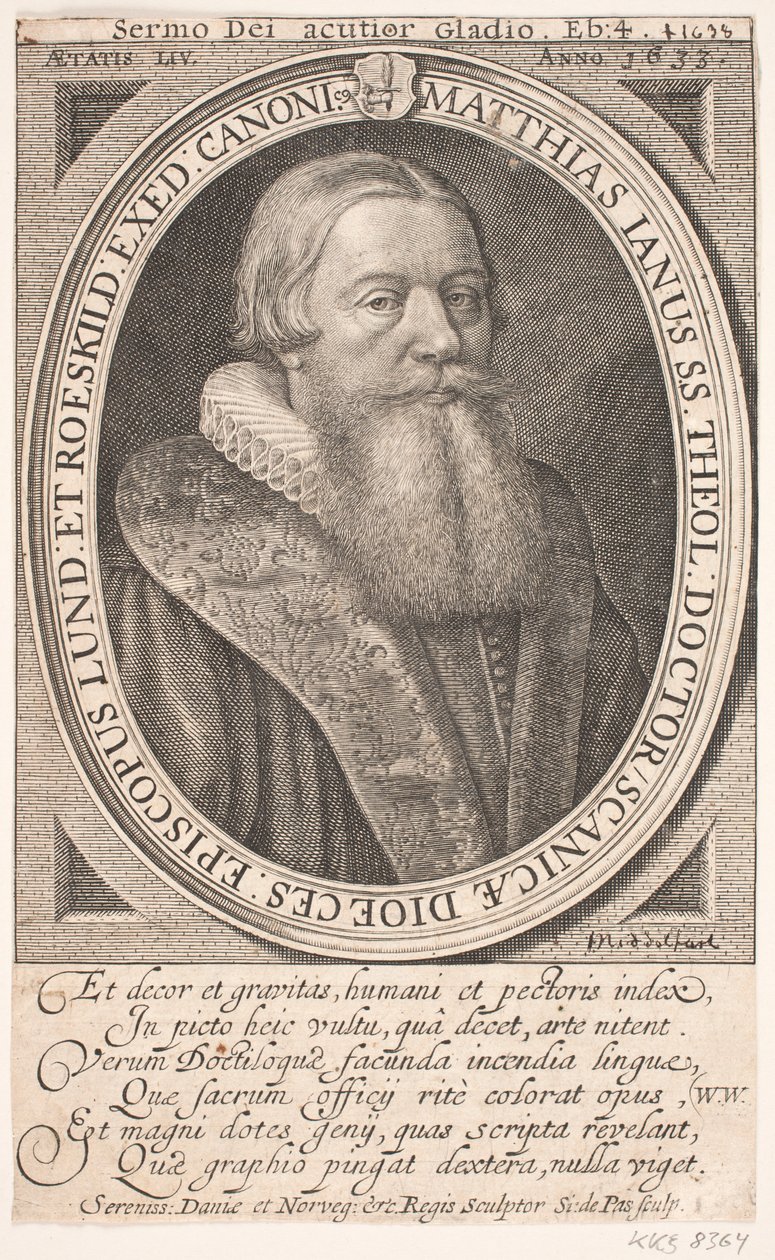 Bishop Mads Jensen by Simon de Pas