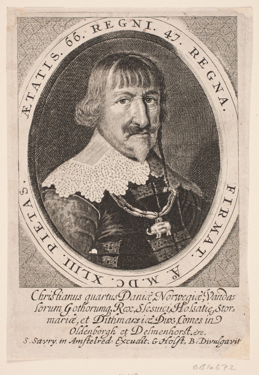 Christian IV by Simon de Pas