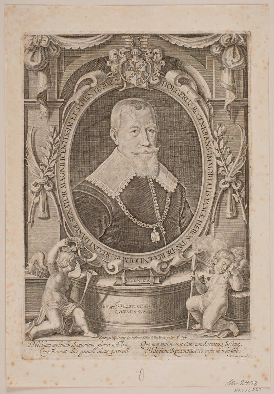 Holger Rosenkrantz by Simon de Pas