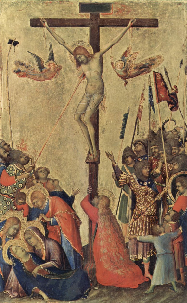 Orsini Polyptych: Crucifixion by Simone Martini
