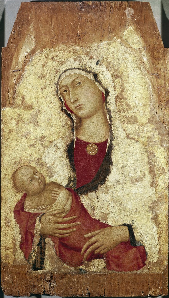 Virgin and Child by Simone Martini