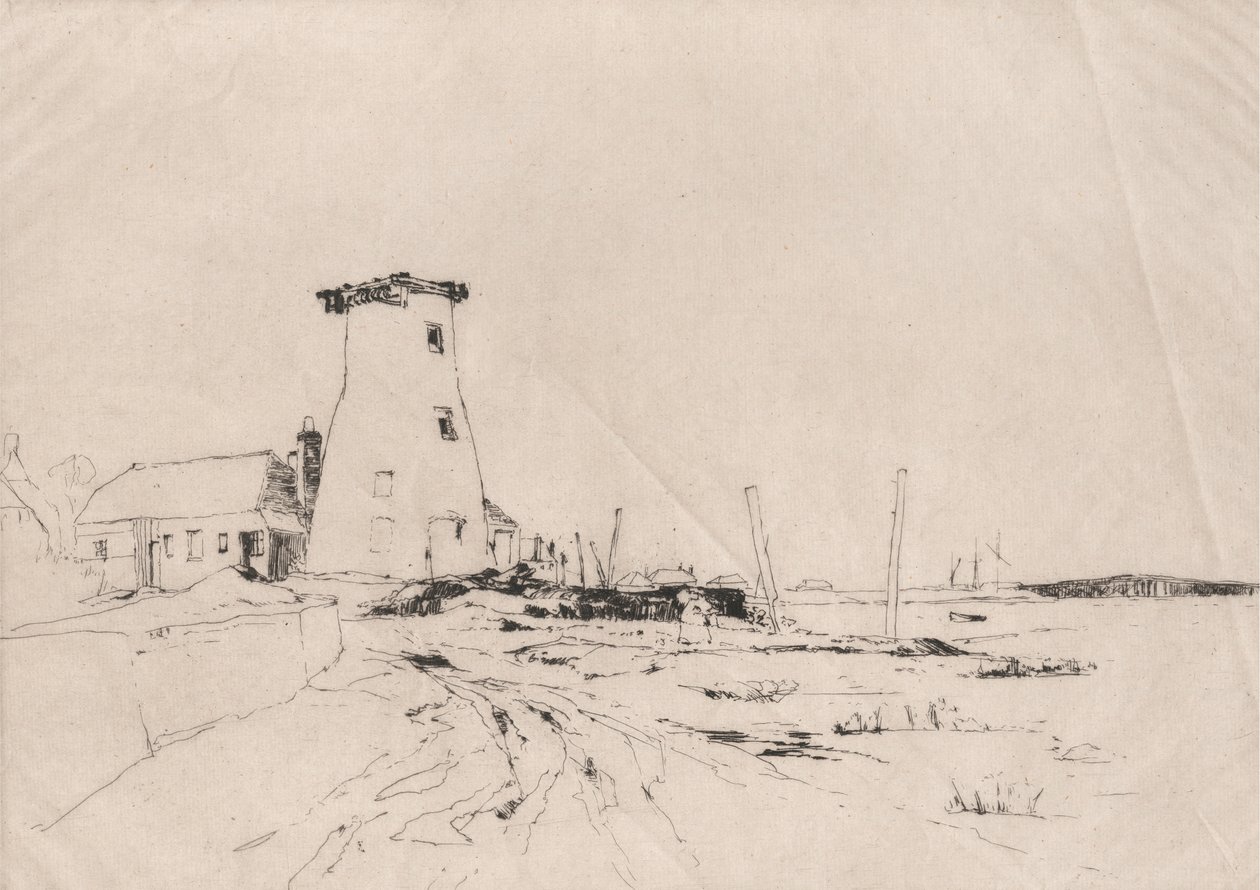 Langston Mill by Sir Frank Short