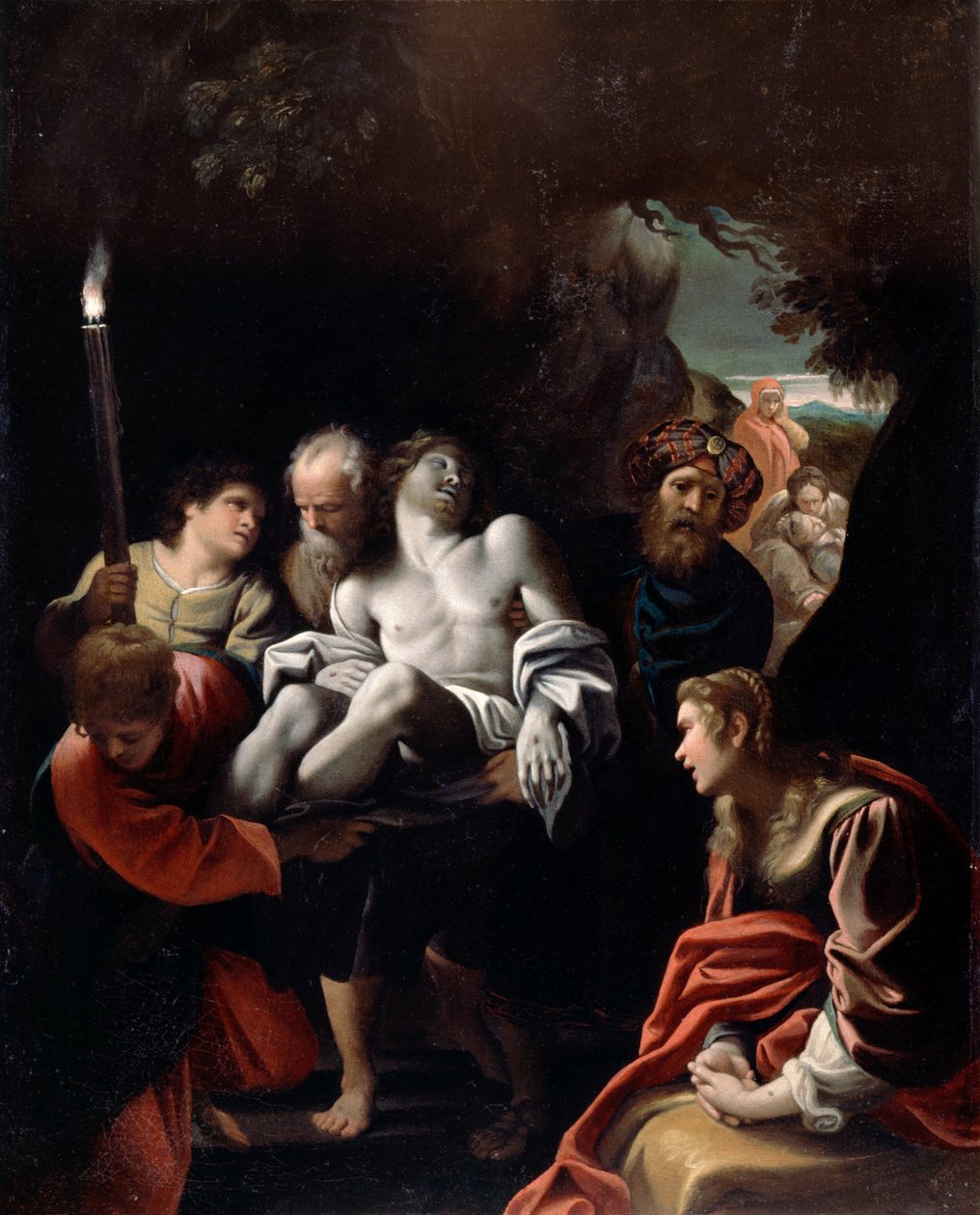 Christ Carried to the Tomb by Sisto Badalocchio