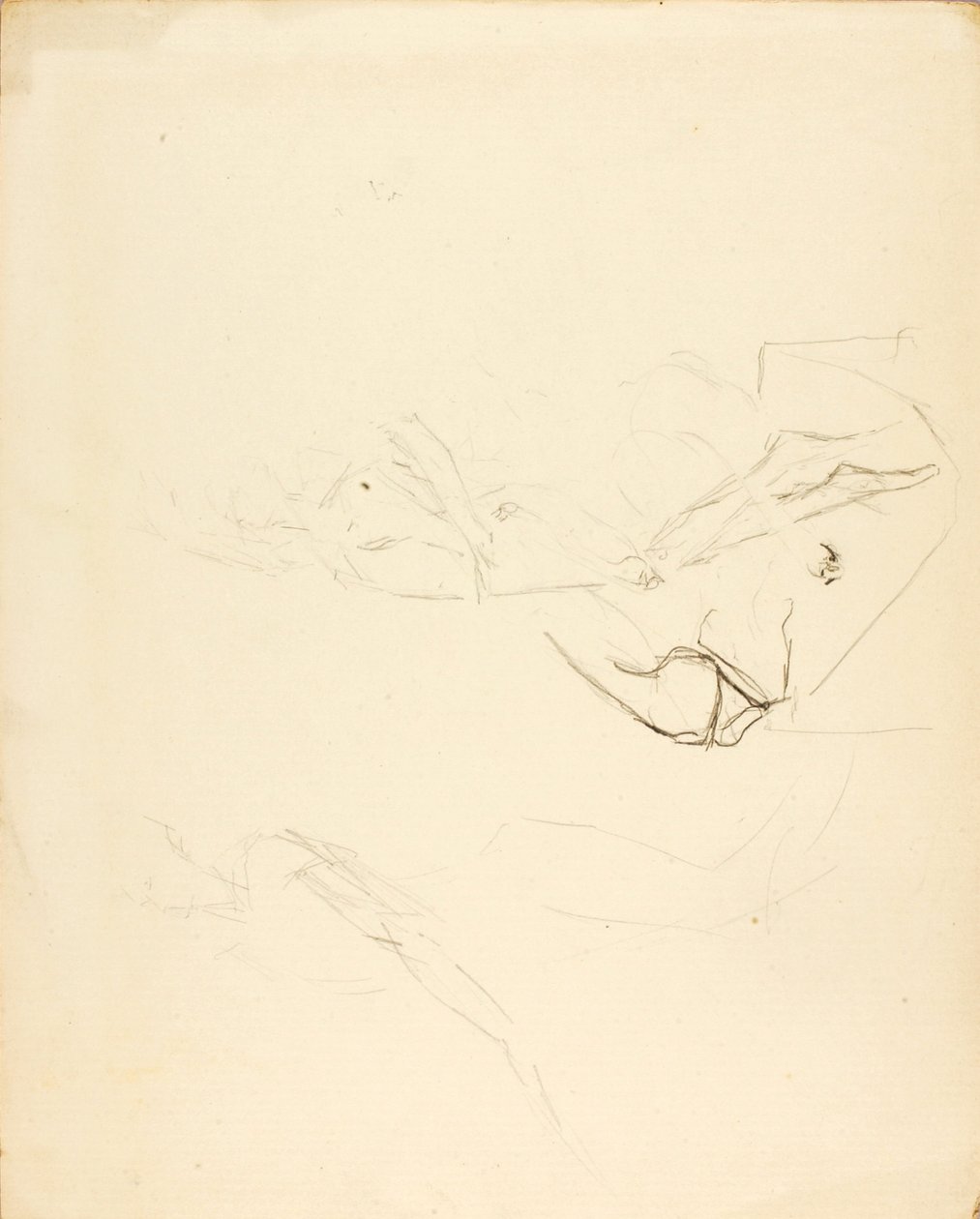 Figure Sketches by Solon H. Borglum