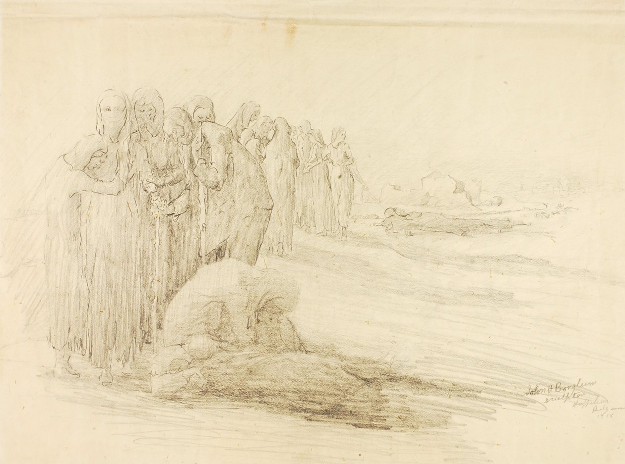 Mourning by Solon H. Borglum