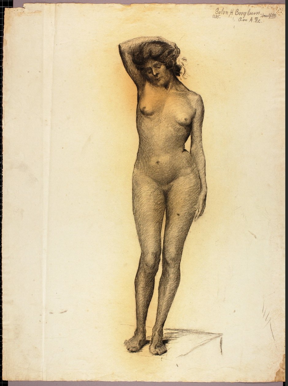 Nude by Solon H. Borglum