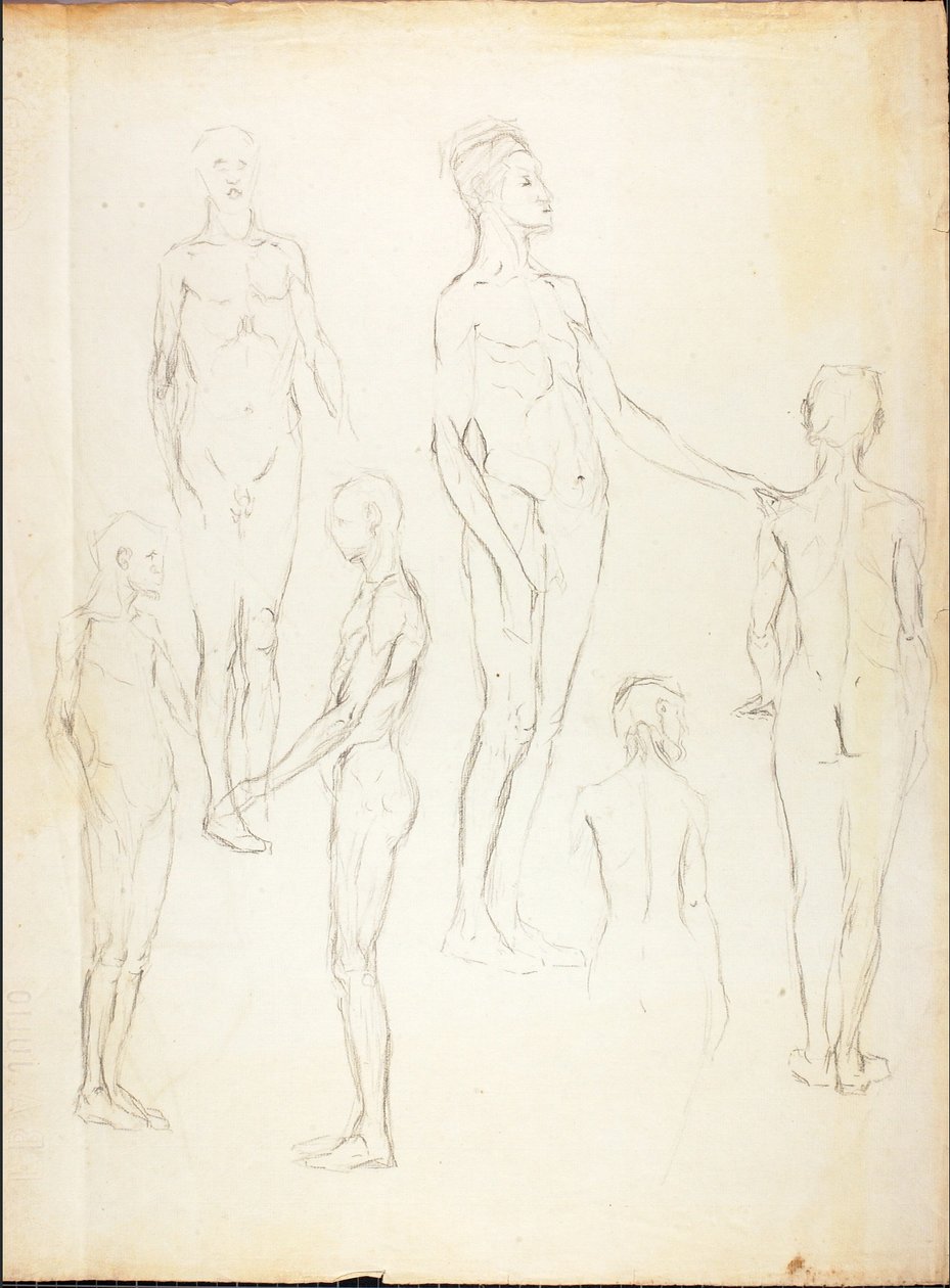 Nudes by Solon H. Borglum