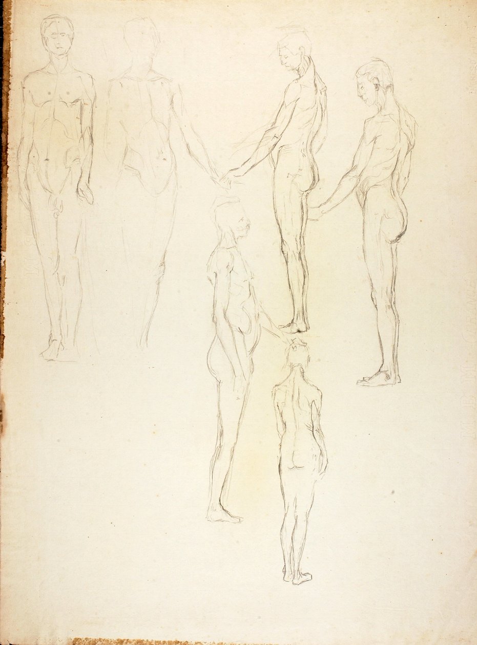 Nudes by Solon H. Borglum