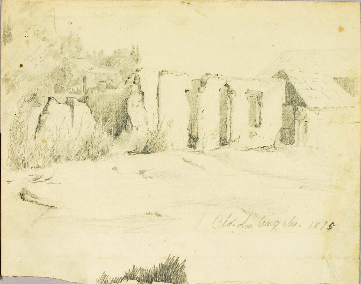 Old Los Angeles by Solon H. Borglum