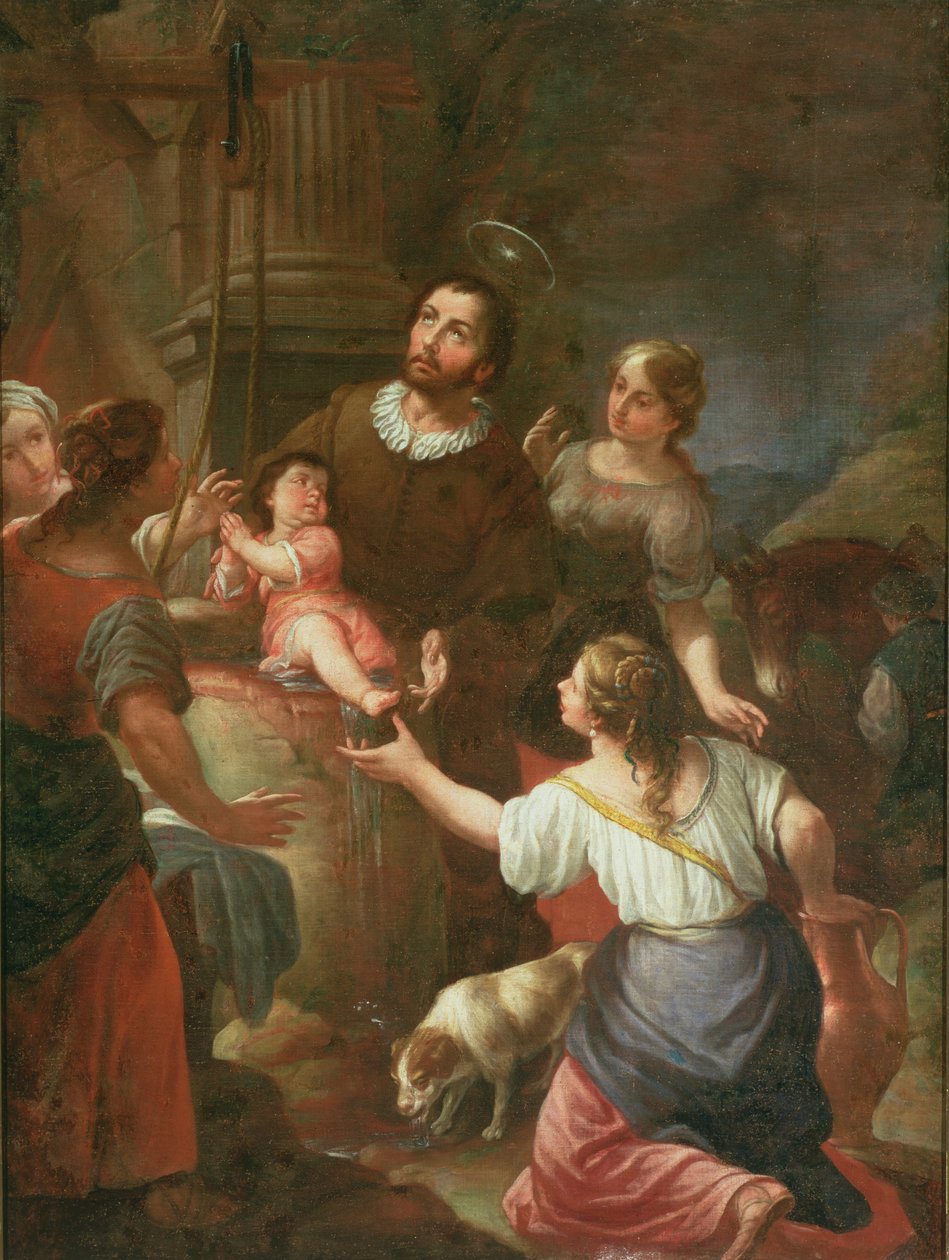 St. Isidore and the Miracle at the Well, School of Madrid by Spanish School