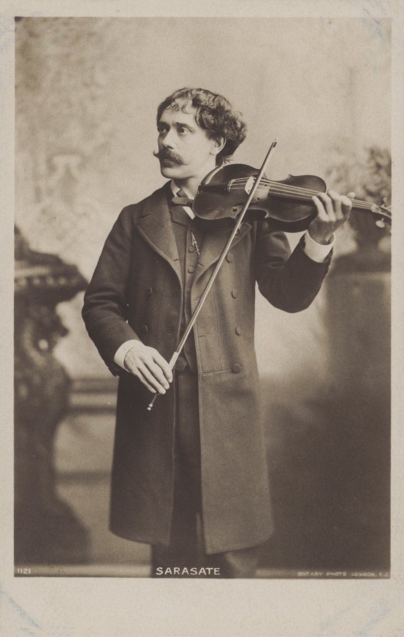 Pablo de Sarasate by Spanish Photographer