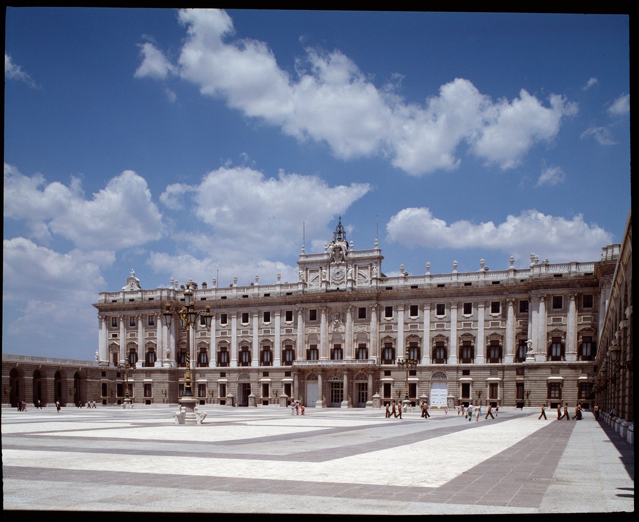 View of the Royal Palace (1738-1755) by Spanish School