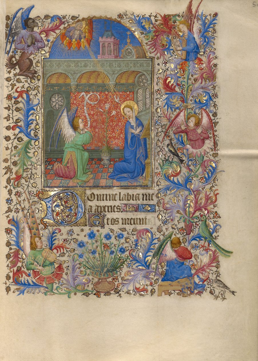 The Annunciation by Spitz Master