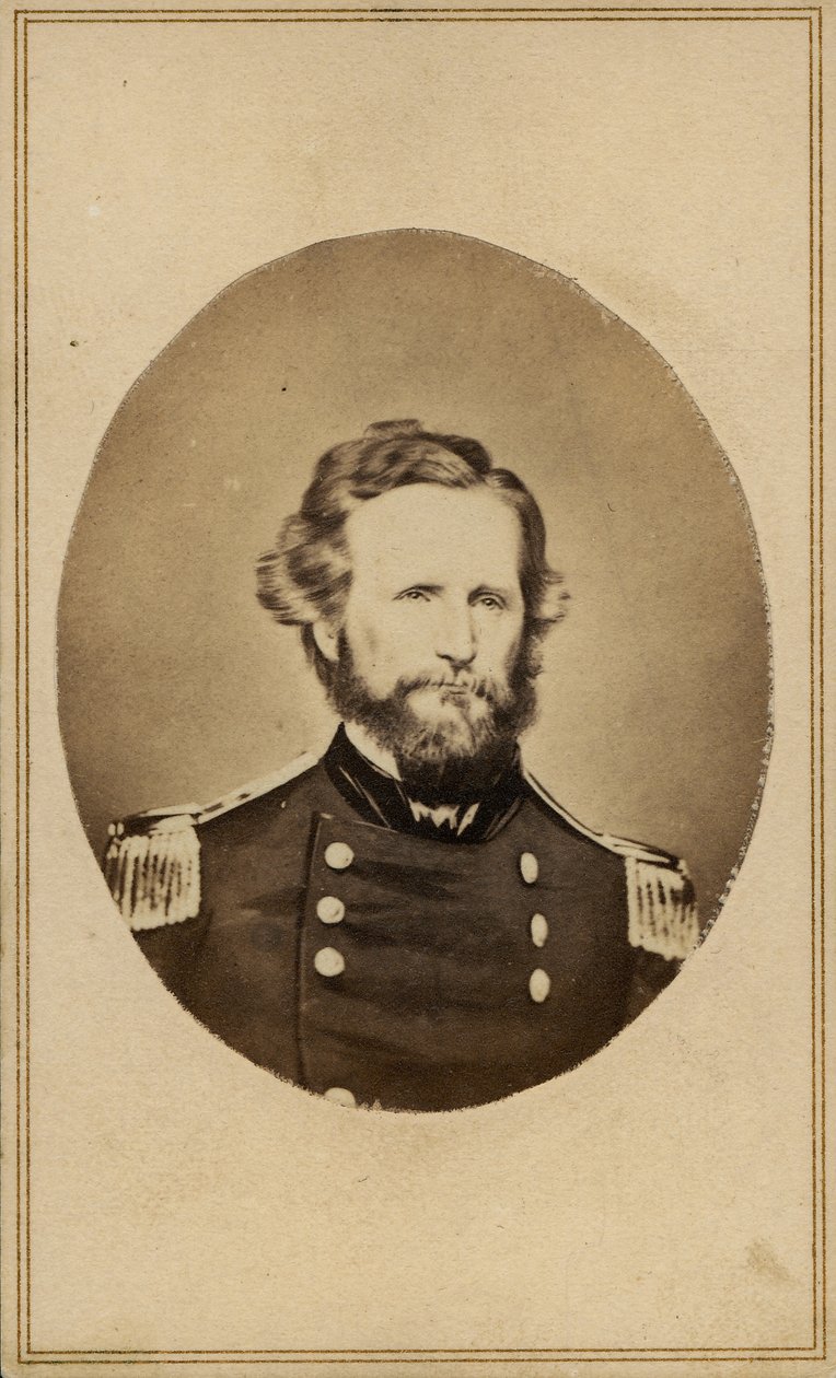 Bust Length Portrait of a Man in Uniform by St. Louis Scholten