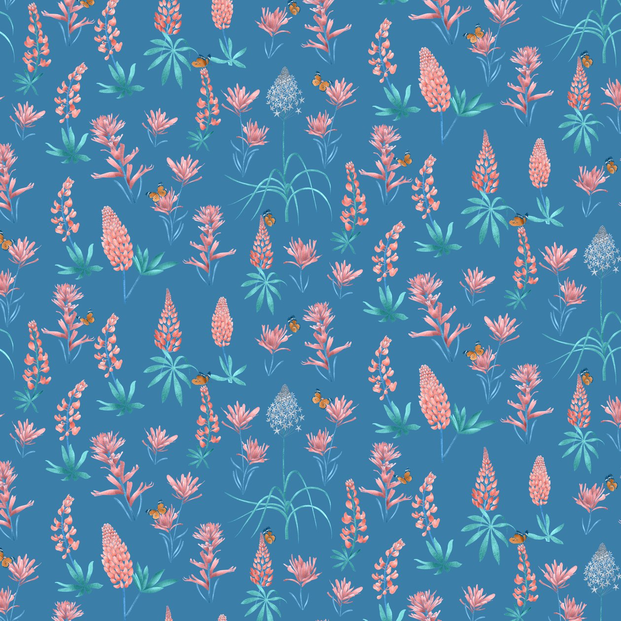 Alpine Meadow Pattern by Stacy Hsu
