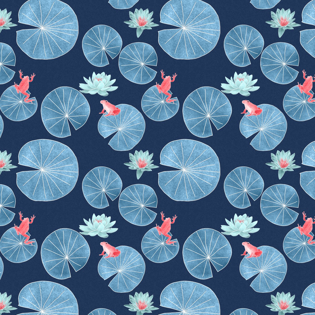 Lilypond pattern II by Stacy Hsu