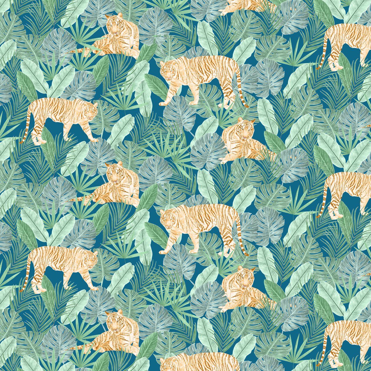 Tigers Pattern by Stacy Hsu