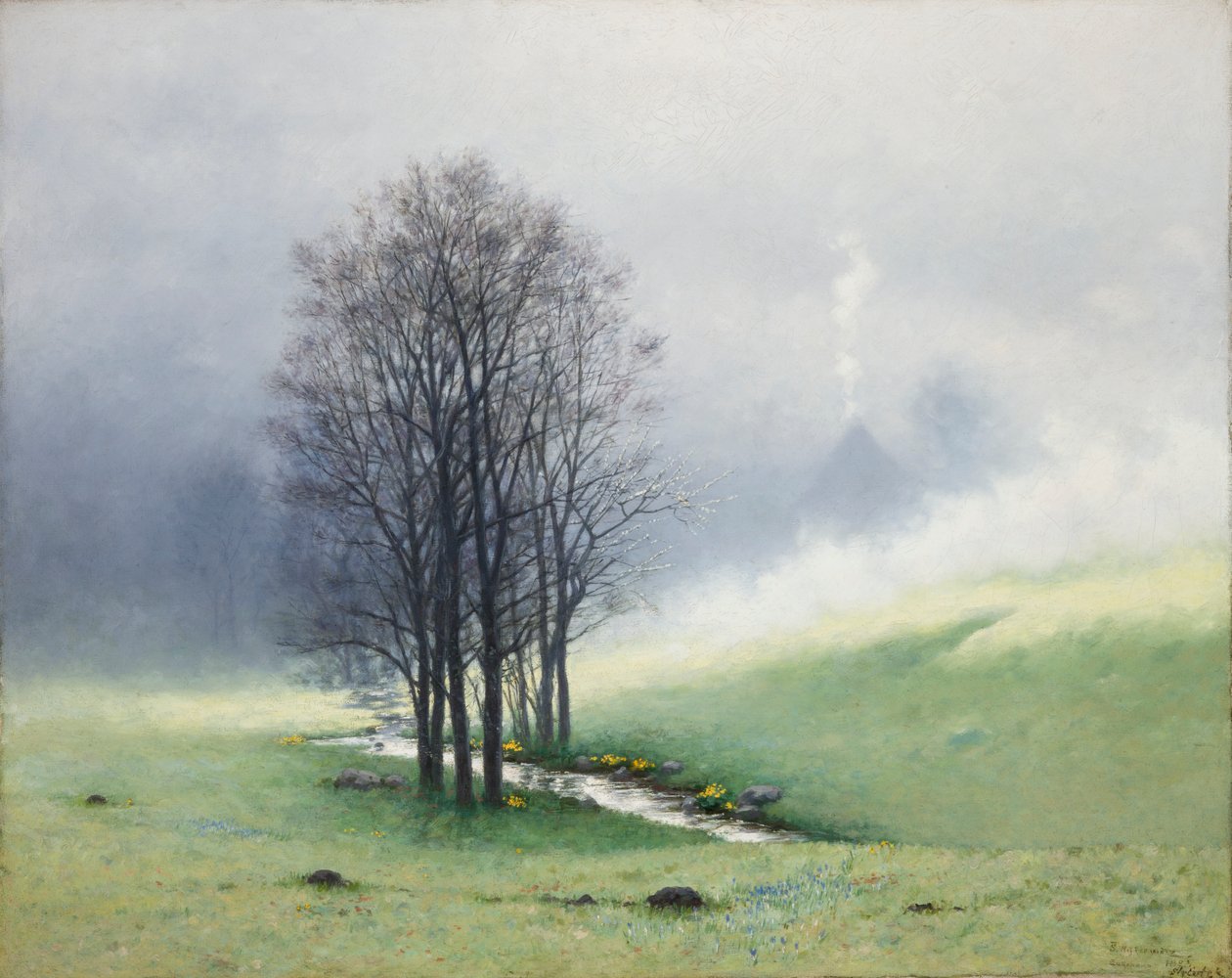 Spring Mist by Stanislaw Ignacy Witkiewicz