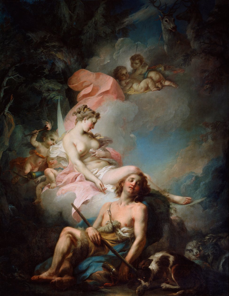 Selene and Endymion by Stefano Torelli