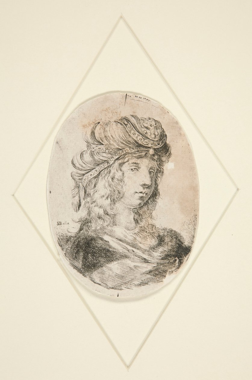 Head of a Sultana by Stefano della Bella