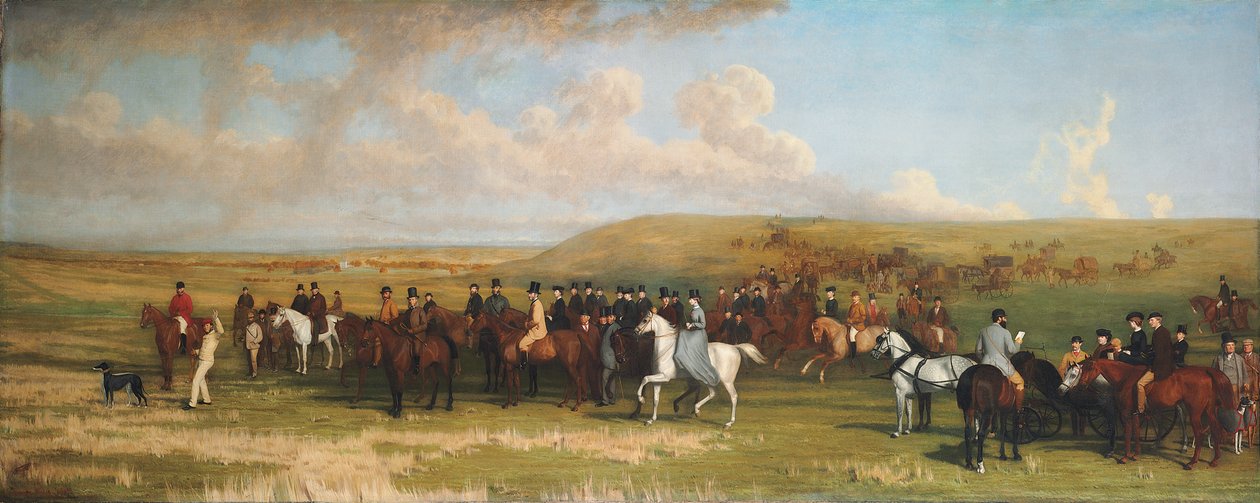 Coursing at Ashdown Park by Stephen Pearce