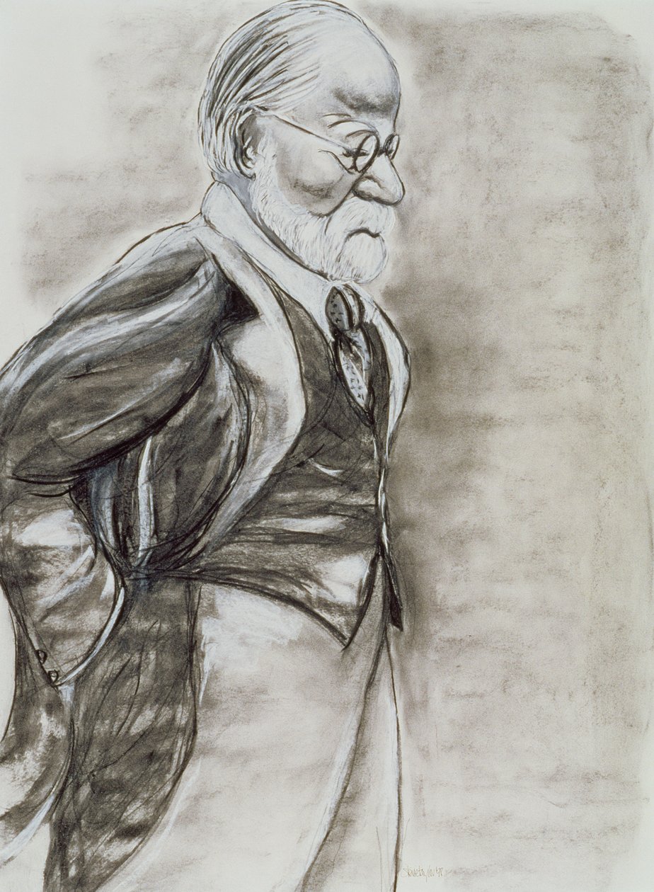 Sigmund Freud (1856-1939), 1998 by Stevie Taylor