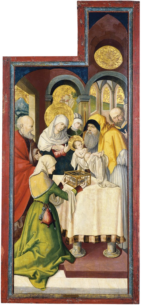 The Presentation in the Temple by Swabian master