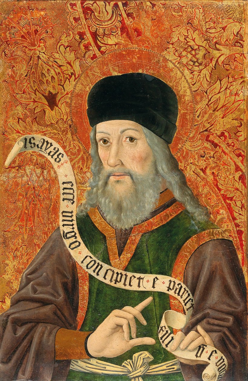 The Prophet Isaiah by Swabian master