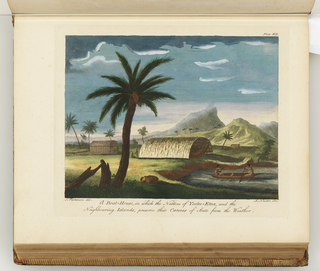 Illustration from A Journal of a Voyage to the South Seas: In His Majesty