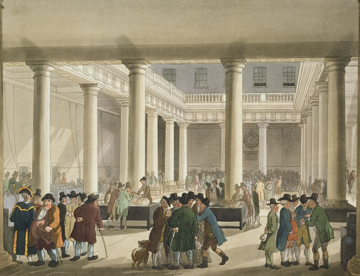 The Corn Exchange from Ackermann