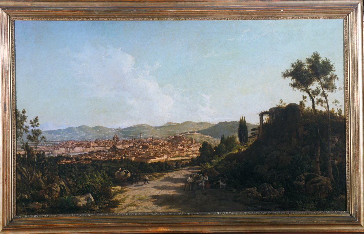 View of Florence from Bellosguardo by T. Smith