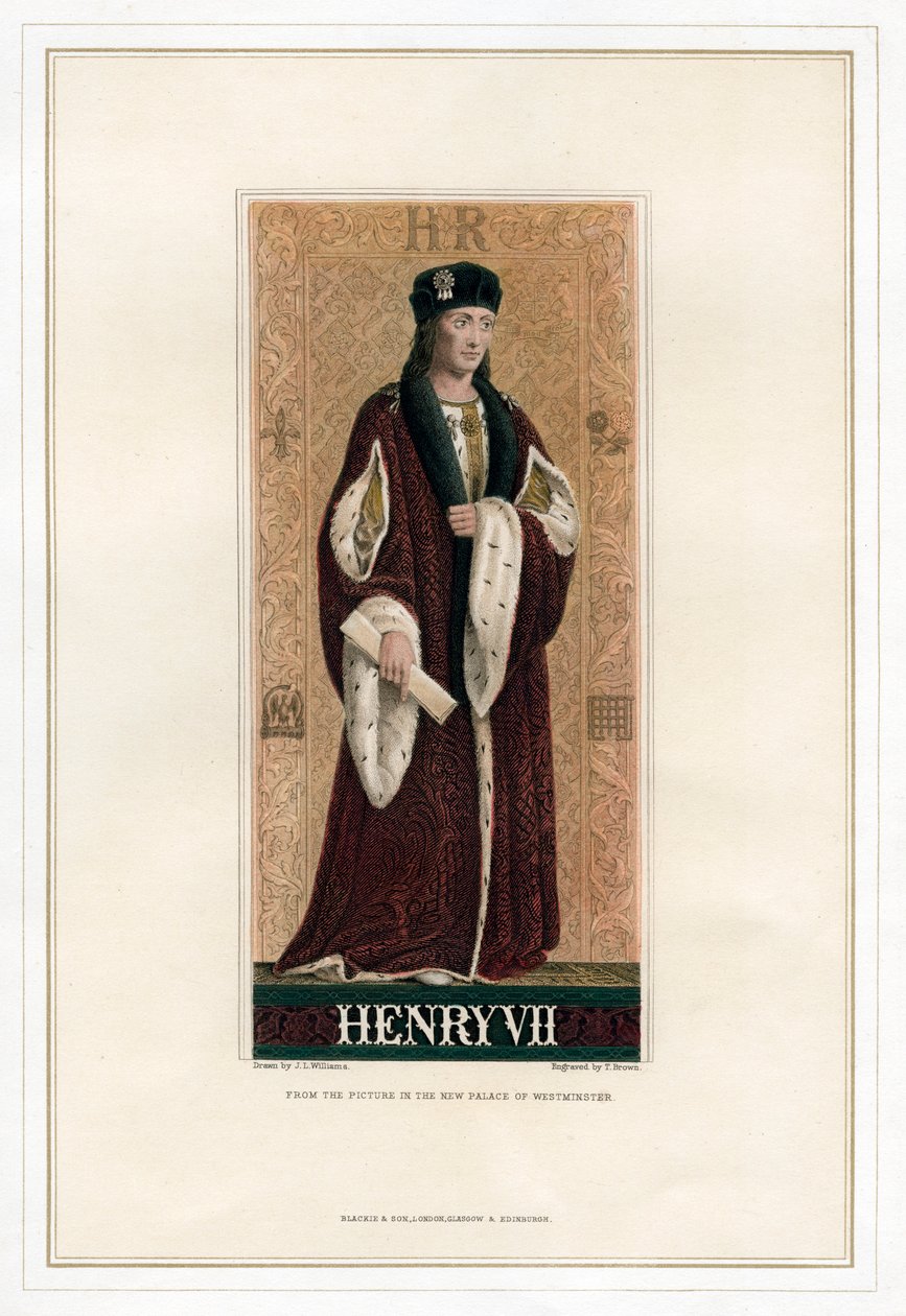 Henry VII, King of England by T. Brown