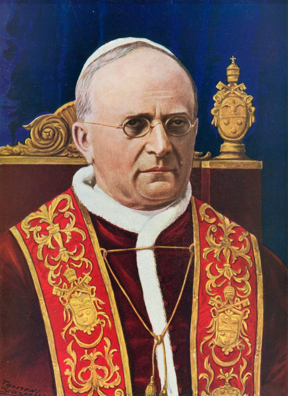 Pope Pius XI by Tancredi Scarpelli