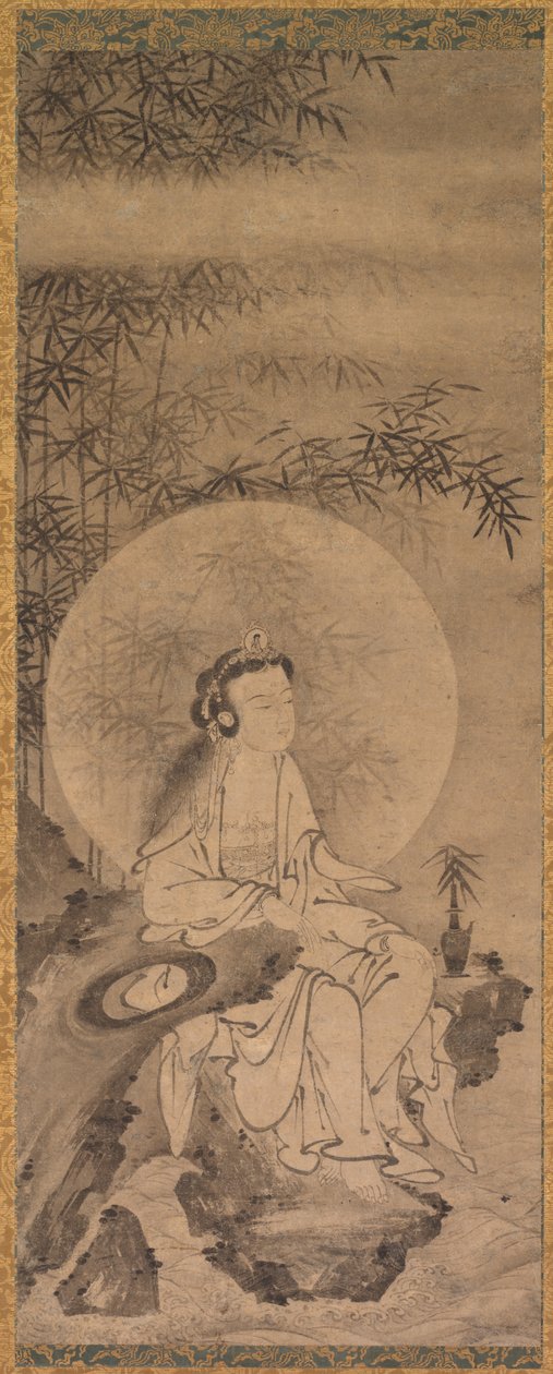 White-Robed Guanyin by Tani Buncho