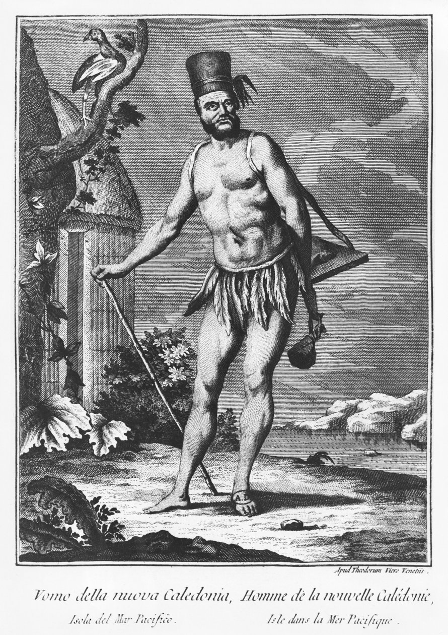 Man of New Caledonia by Teodoro Viero