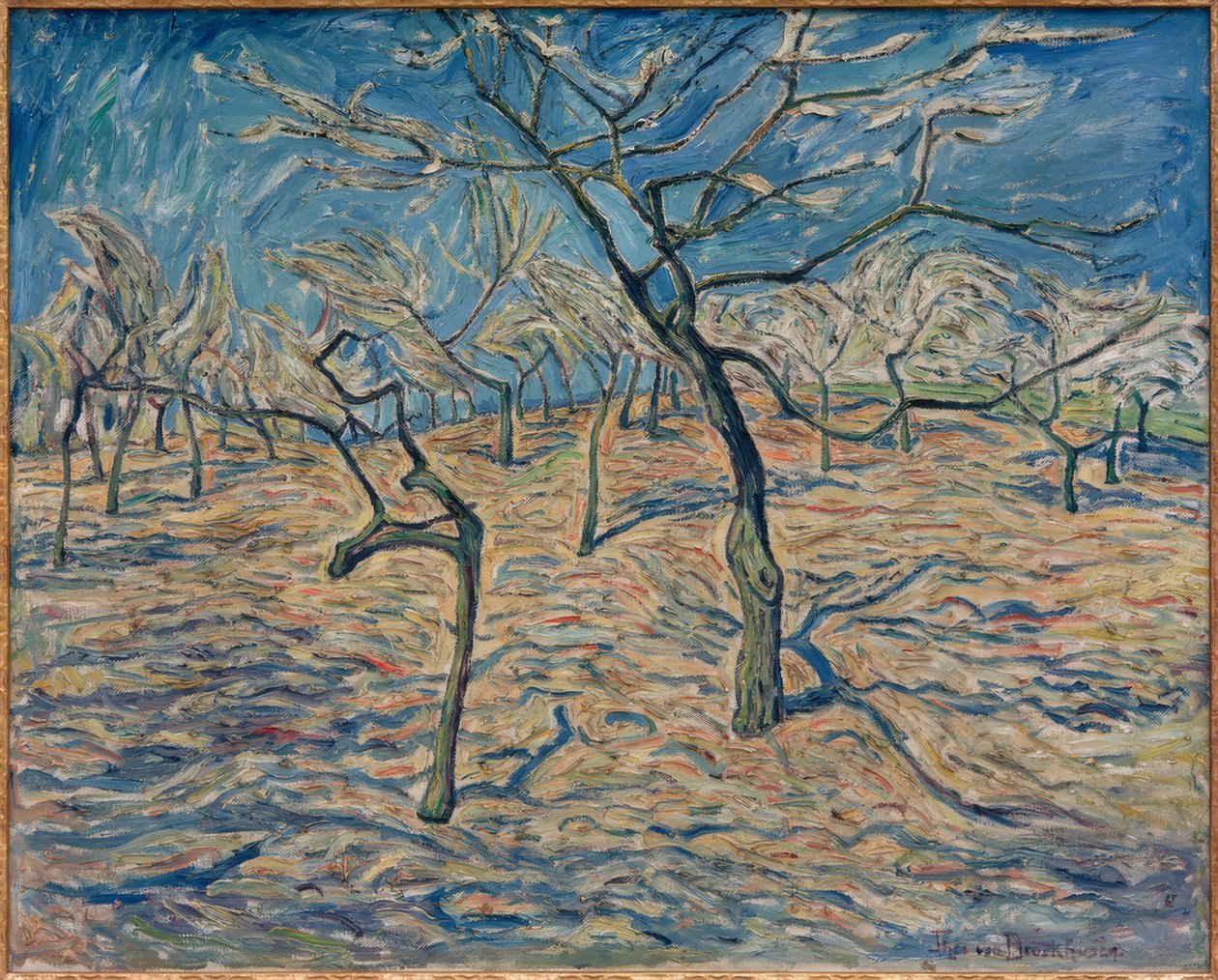 Spring in Geltow by Theo von Brockhusen